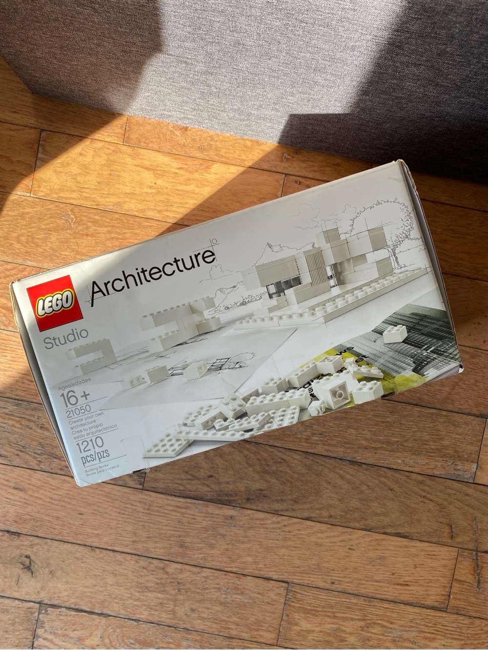 Lego Architecture Studio 21050 Set All White